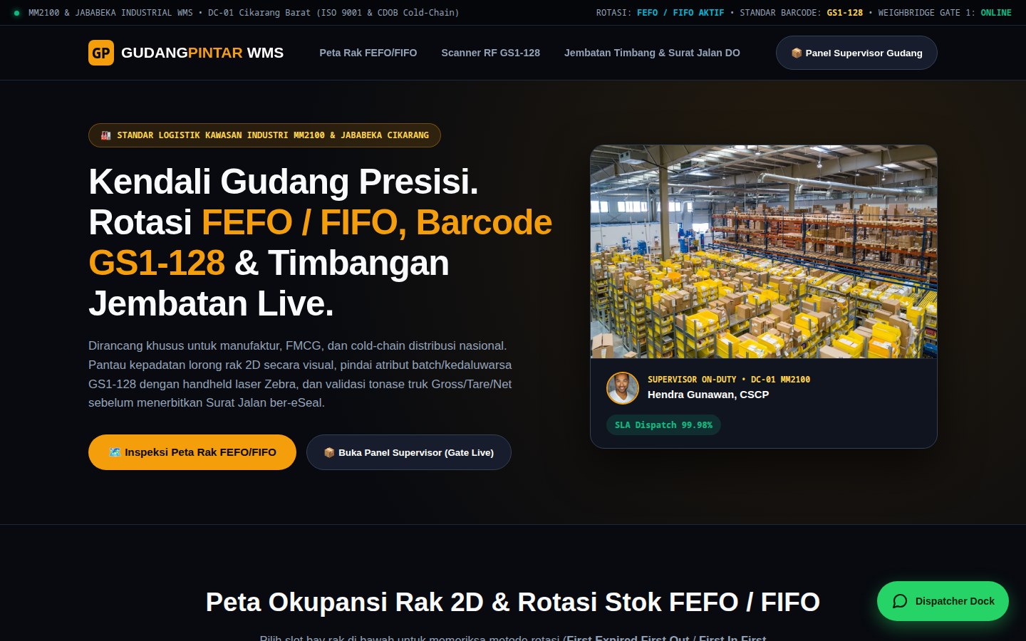 GudangPintar WMS: Stok & picking gudang